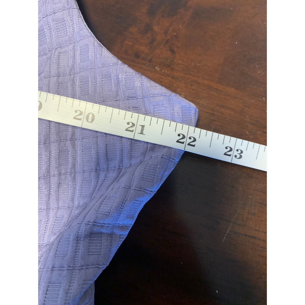 NWOT ModCloth Lavender Textured Shift Dress Purple Plus Size 2X Retro - Picture 5 of 8